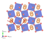 Bridgmanite with the pseudo-cubic unit cell © S. Merkel, Univ. Lille, France
