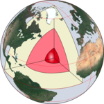 The Earth's inner and outer cores © S. Merkel, Univ. Lille, France