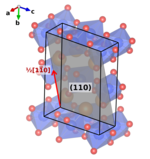 ½〈1-10〉{110} slip in post-perovskite © S. Merkel, Univ. Lille, France